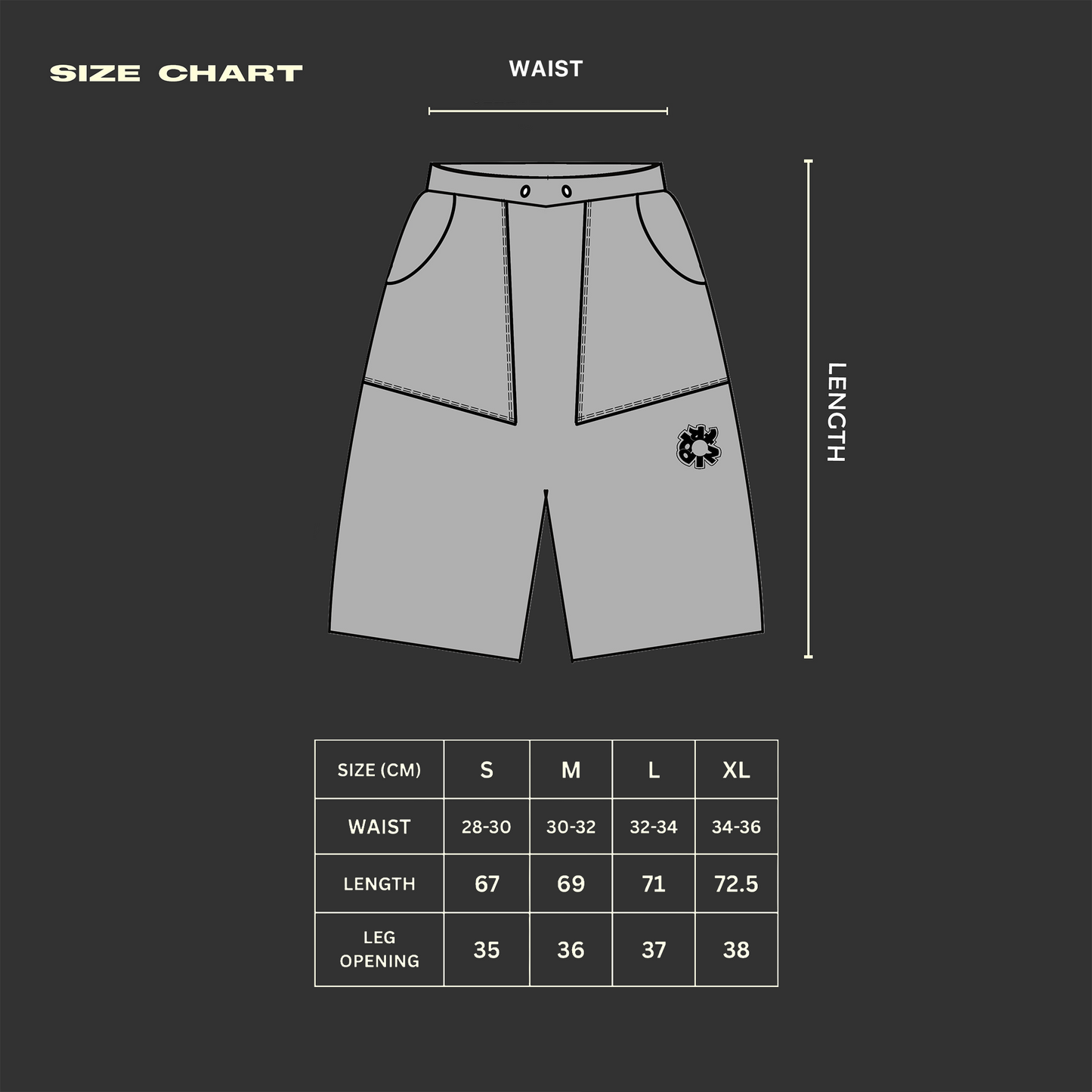 SPLASH BAGGY SHORTS