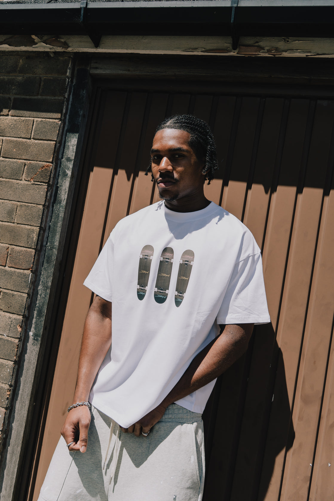 SKATE SIGNATURE TEE - WHITE