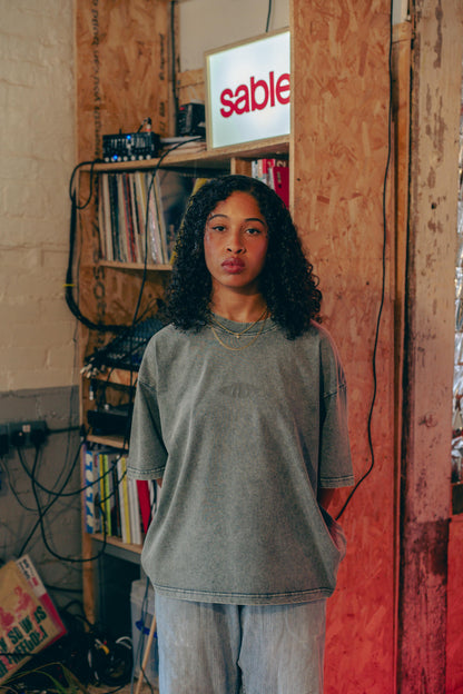 FEAR NOWT LOGO TEE - DARK GREY