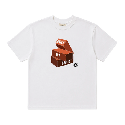 BRICK BY BRICK TEE