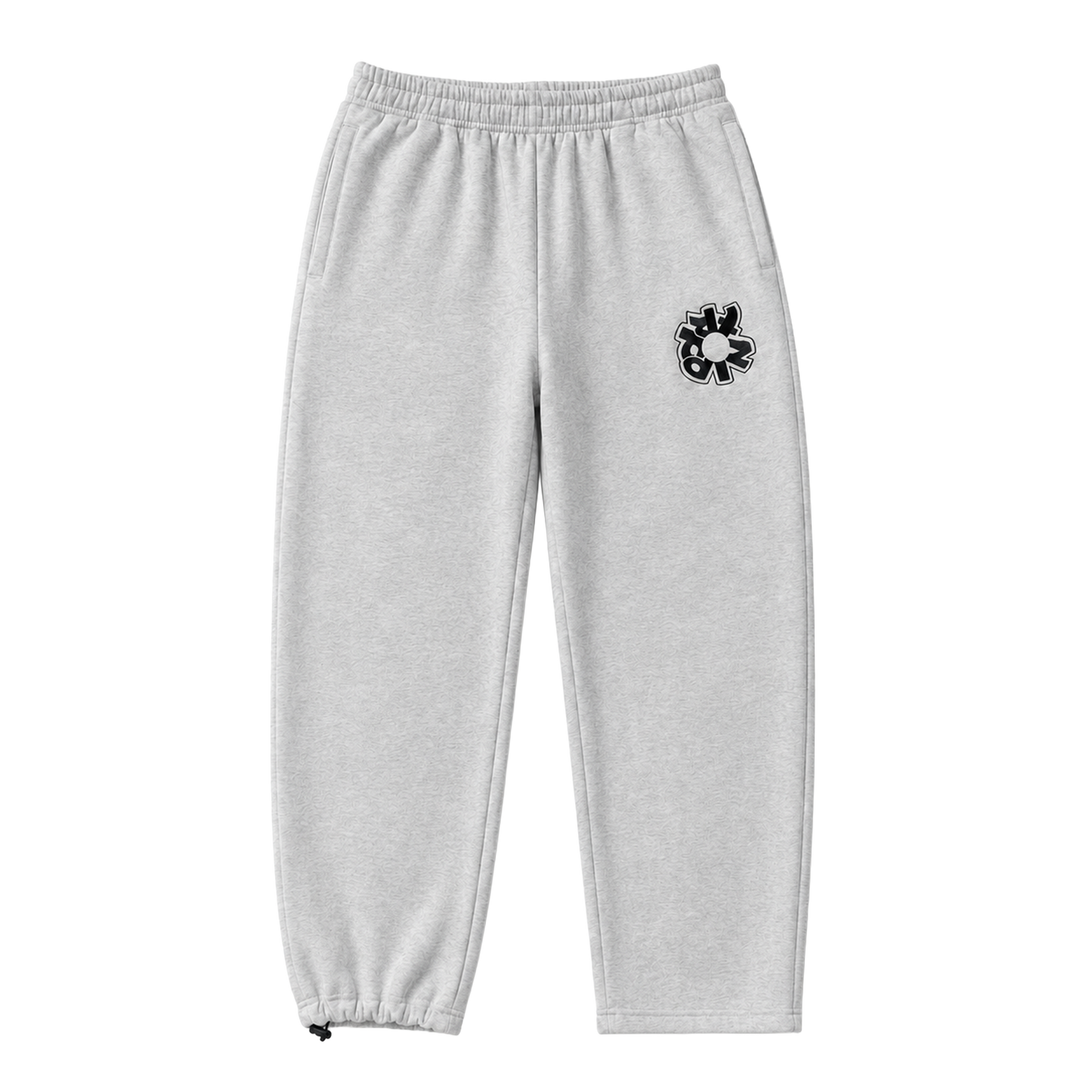 WARM GREY LOGO JOGGER