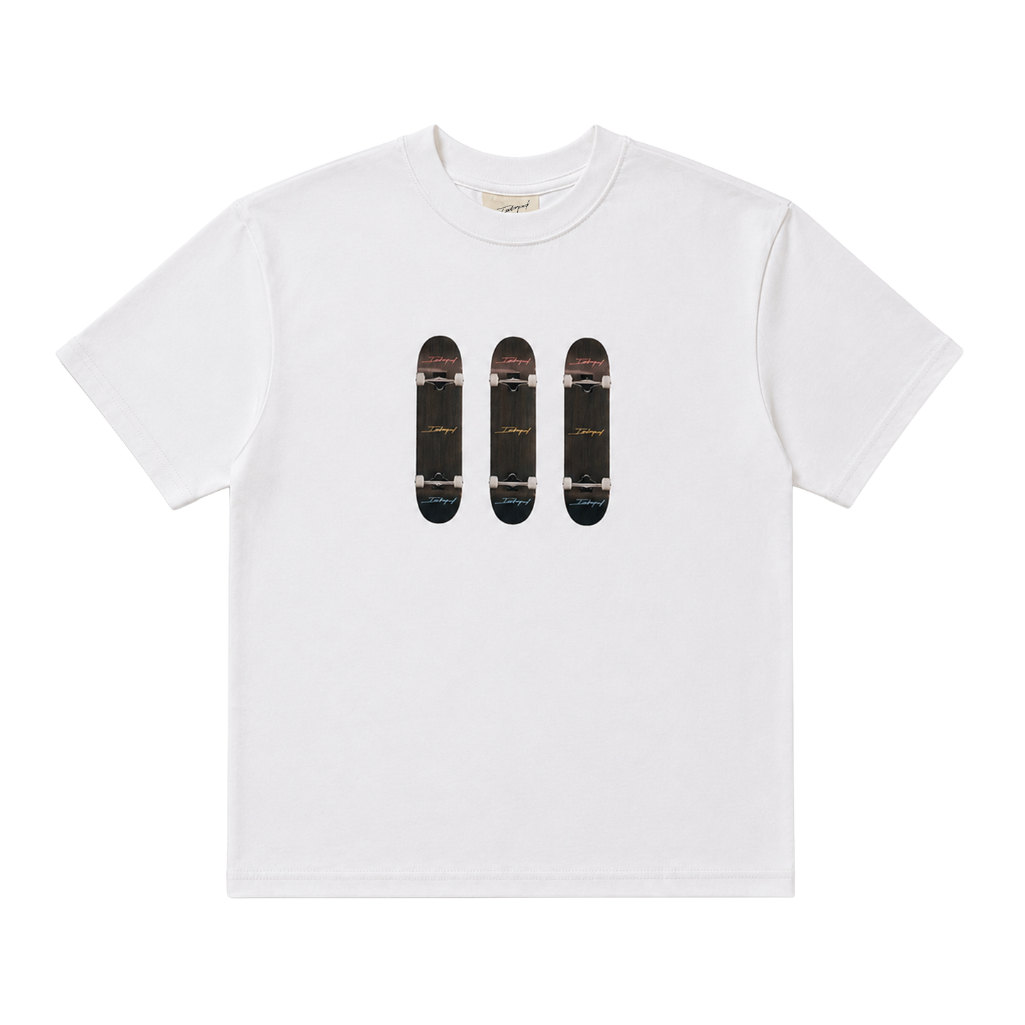 SKATE SIGNATURE TEE - WHITE